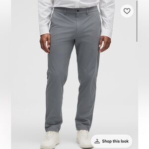 Lululemon ABC Classic-Fit Trouser Waist 31 - 28L Warpstreme - Solar Grey